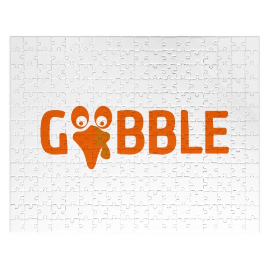 GOBBLE TURKEY PODIATRIST FUNNY THANKSGIVING Jigsaw Puzzles