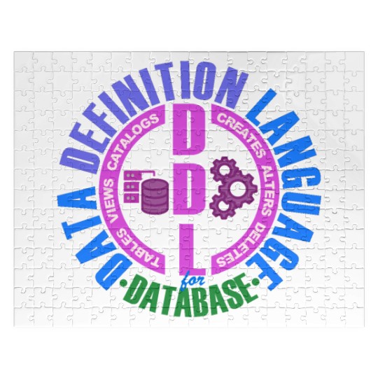 DDL Data Definition Language Jigsaw Puzzles
