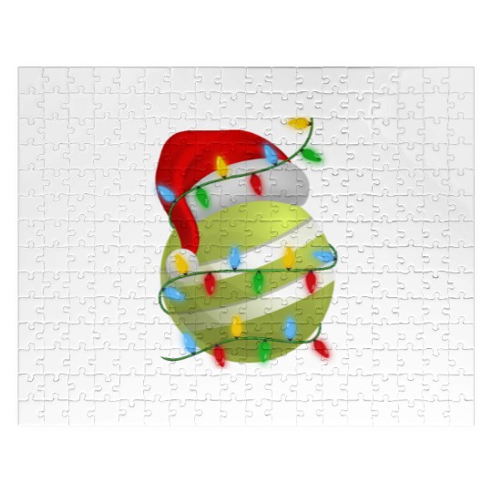Croquet Ball Christmas Jigsaw Puzzles
