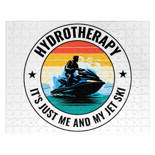 Jet Ski Hydrotherapy Ocean Adventure Watersports Jigsaw Puzzles