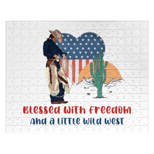 Blessed with Freedom and a little Wild West Jigsaw Puzzles