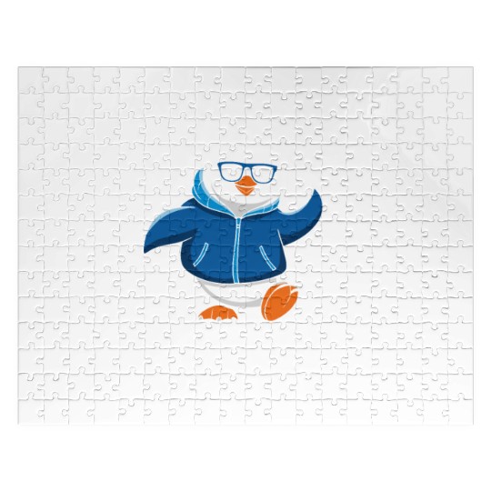 Today I Waddle Through My Life Penguin Jigsaw Puzzles