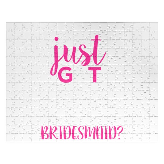 Bride To Be Will You Be My Bridesmaid Wedding Jigsaw Puzzles