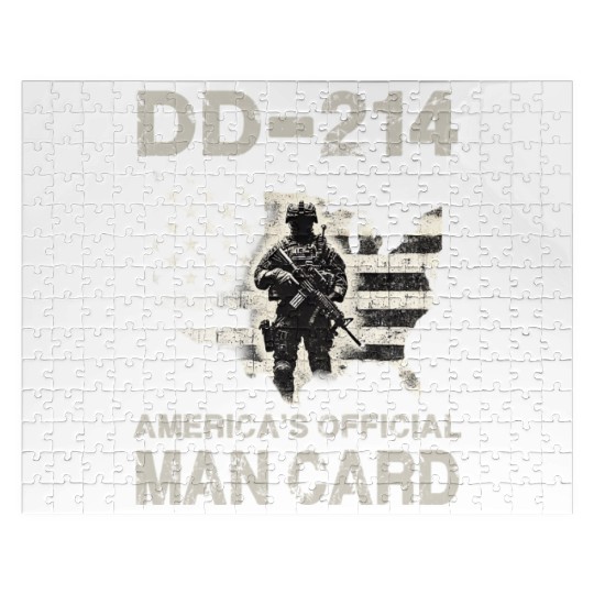 DD 214 America s Official Man Card Jigsaw Puzzles