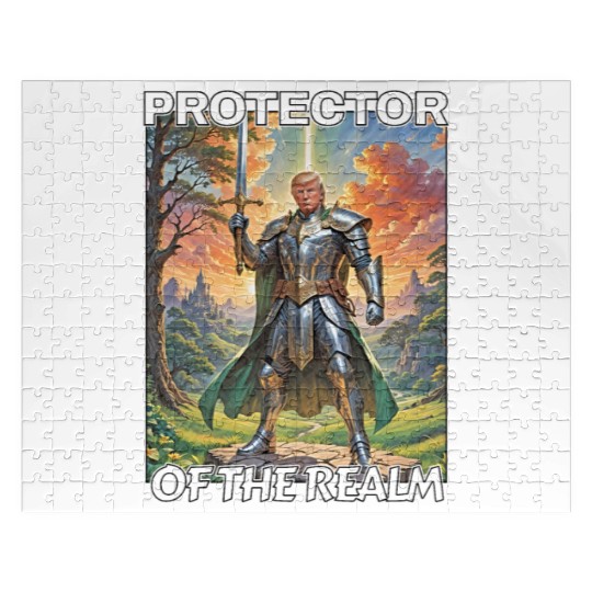 Protector of the Realm - President Trump Jigsaw Puzzles