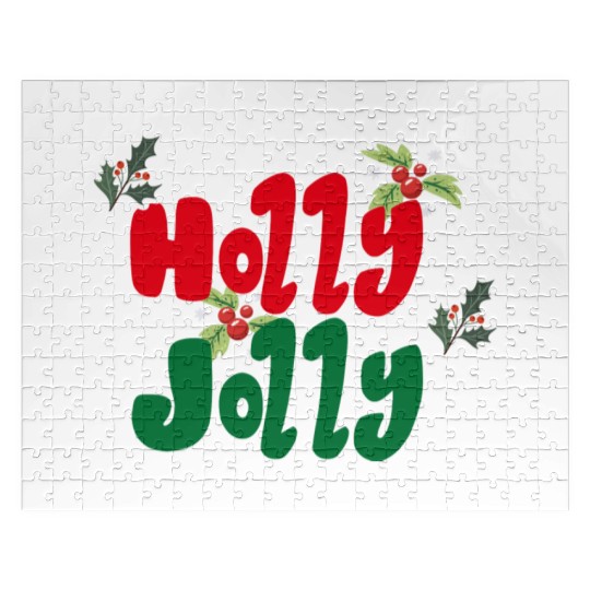 holly jolly Christmas Jigsaw Puzzles