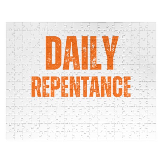 Walking in Daily Repentance Jigsaw Puzzles