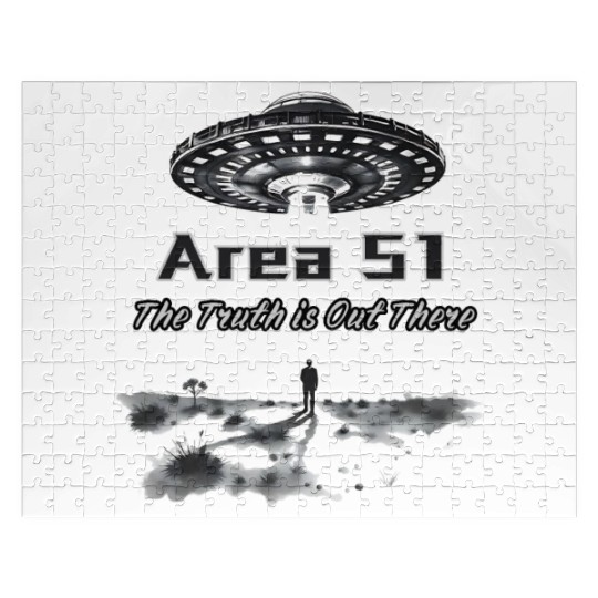 The Truth is Out There: Area 51 - Alien Invasion Jigsaw Puzzles