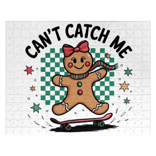 Can't Catch Me, Merry Christmas Jigsaw Puzzles