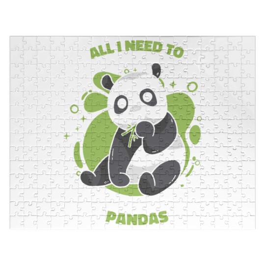I Learned From Pandas Panda Bear Friend Giant Jigsaw Puzzles