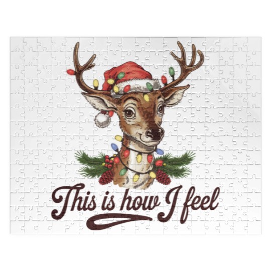 Christmas Animal, Cute Christmas Jigsaw Puzzles