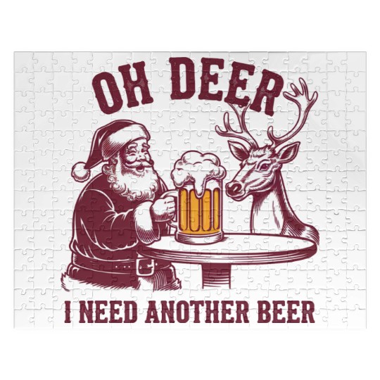 Cute Christmas, Christmas Animals Jigsaw Puzzles