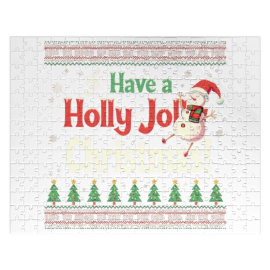Have a holly joy christmas Jigsaw Puzzles
