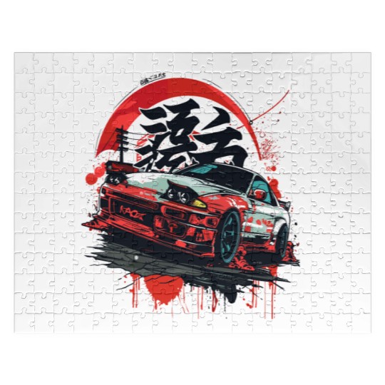 Street Racing 90s Car - Japan JDM Jigsaw Puzzles