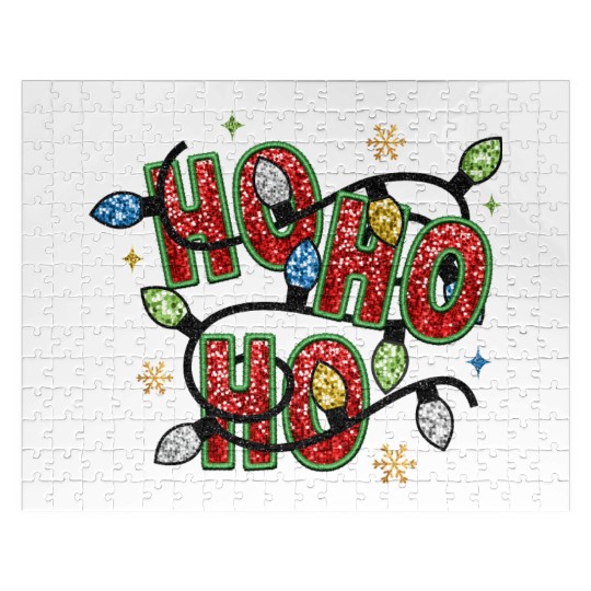 Ho Ho Ho Christmas, Merry Christmas Jigsaw Puzzles
