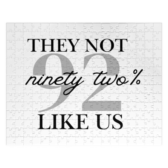 They Not Like Us Graphic Jigsaw Puzzles