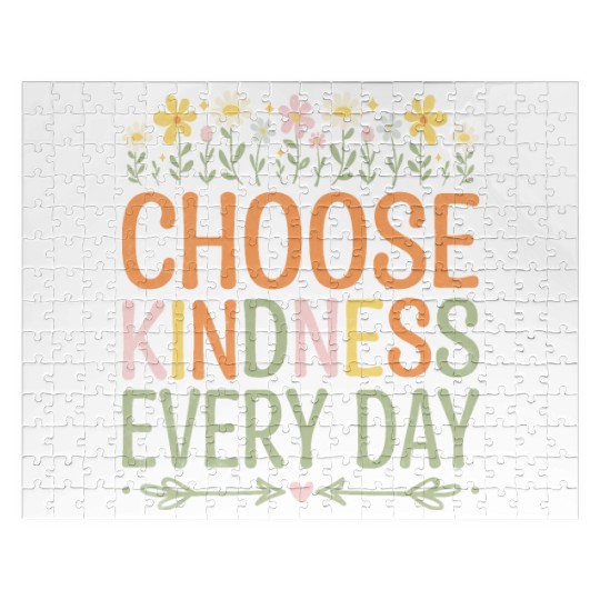 Choose Kindness Every Day Jigsaw Puzzles