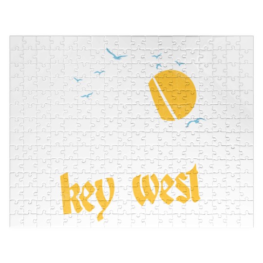 KEY-WEST FLORIDA Sunshine-State West Keys Jigsaw Puzzles