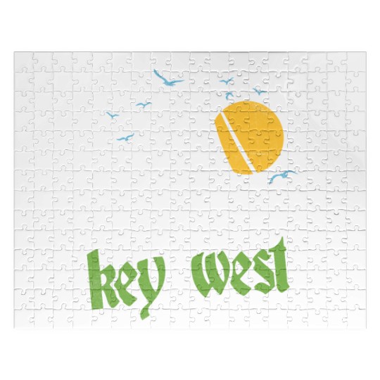 KEY-WEST FLORIDA Sunshine-State West Keys Jigsaw Puzzles
