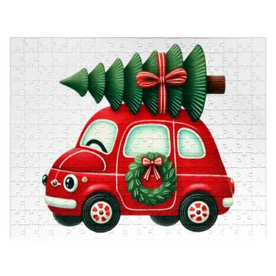 Merry Christmas, Christmas Vintage Jigsaw Puzzles