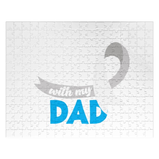 Lung Cancer Awareness I Fight With My Dad Jigsaw Puzzles