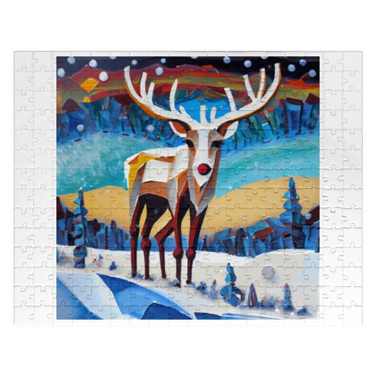 The beauty of wilderness in winter Jigsaw Puzzles