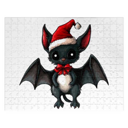 Christmas bats Jigsaw Puzzles