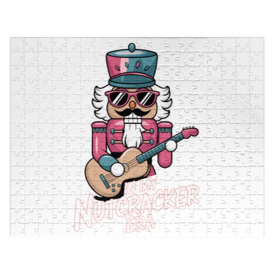 In My Nutcracker Era Nutcracker With Guitar Jigsaw Puzzles