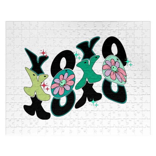 Valentine Retro, Happy Valentines Day Jigsaw Puzzles