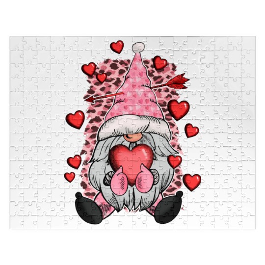 Gnomes Valentines Revelin Jigsaw Puzzles