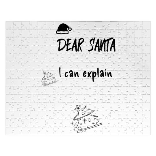 Dear Santa I can explain Jigsaw Puzzles