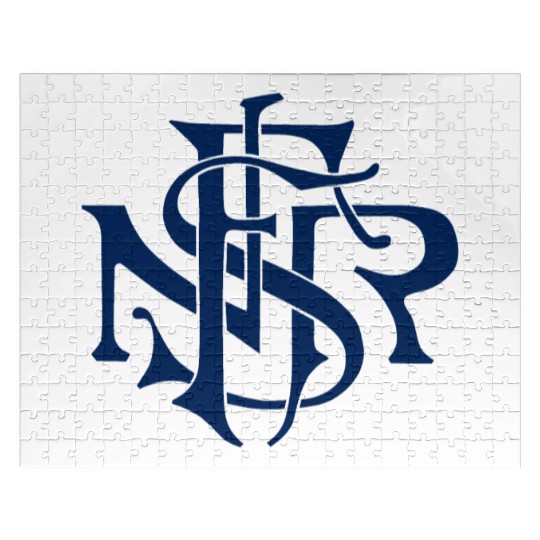 Our Lady of the Rosary of Fátima - NSRF monogram Jigsaw Puzzles