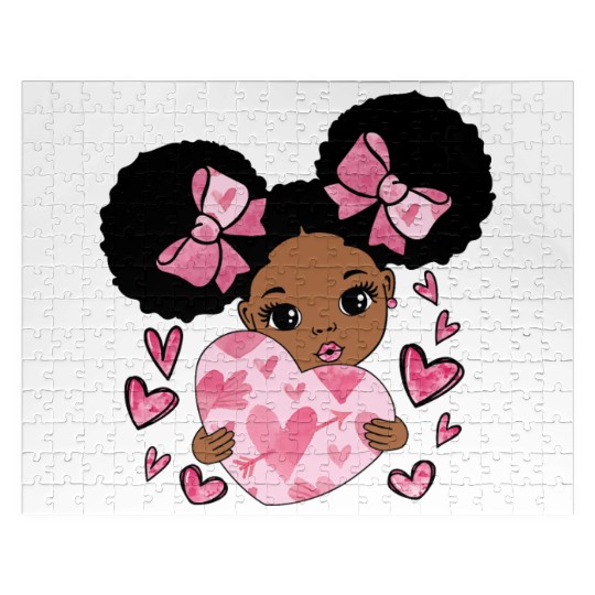 Beauty Valentine, Happy Valentines Day Jigsaw Puzzles