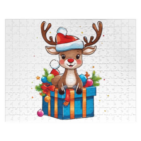 Reindeer Surprise Jigsaw Puzzles