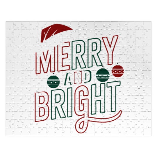 Bright and Merry Holiday Cheer Jigsaw Puzzles