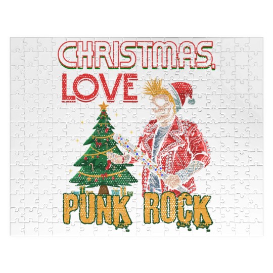 Rocky Christmas: Santa Claus Concert In Punk Rock Jigsaw Puzzles