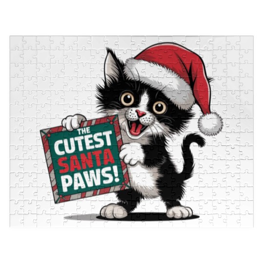 Cutest Santa Paws Jigsaw Puzzles