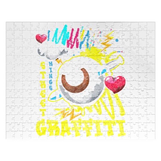 Sprayer Urban Streetwear Neon Jigsaw Puzzles