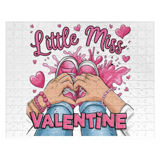 Little miss Valentine Jigsaw Puzzles