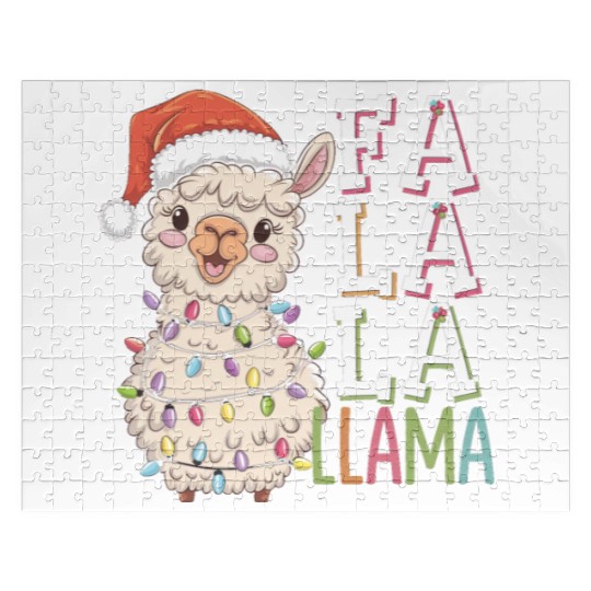 Fa La La Llama Jigsaw Puzzles