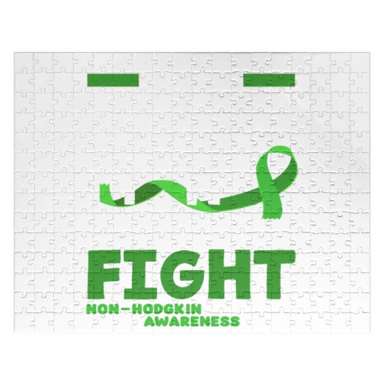 Non-Hodgkin Lymphoma Awareness My Cousin Fight Jigsaw Puzzles