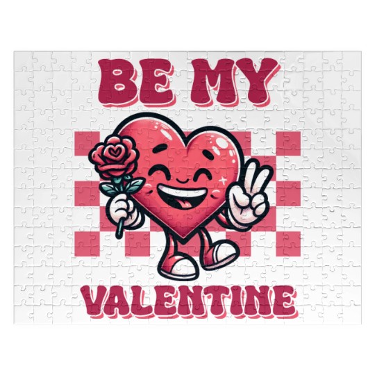 Valentines, Valentines Day, Retro Valentine Jigsaw Puzzles