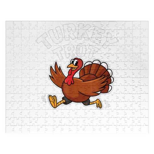 Funny Thanksgiving Turkey Trot 2025 Jigsaw Puzzles