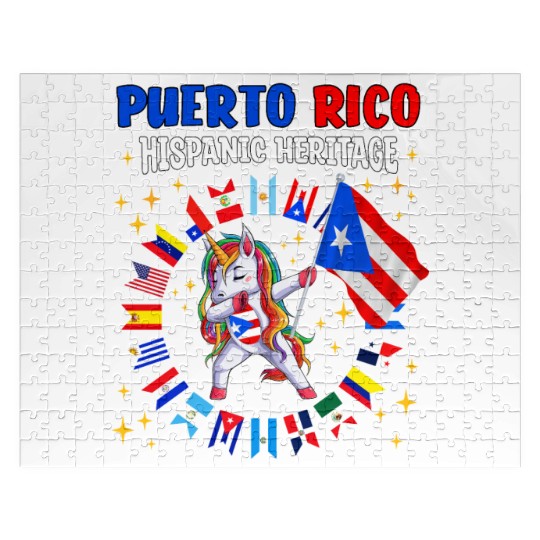 Hispanic Heritage Month Puerto Rico Kids Jigsaw Puzzles