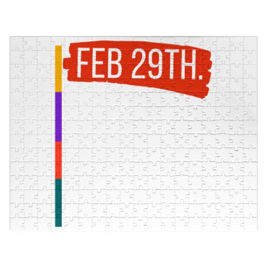 Feb 29th Best Day Ever – Leap Year Celebration Jigsaw Puzzles
