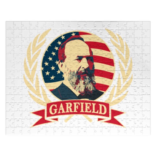 President James Abraham Garfield Jigsaw Puzzles