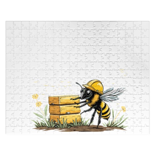 Bee-Friendly Gardener Pollinator Garden and Save Jigsaw Puzzles