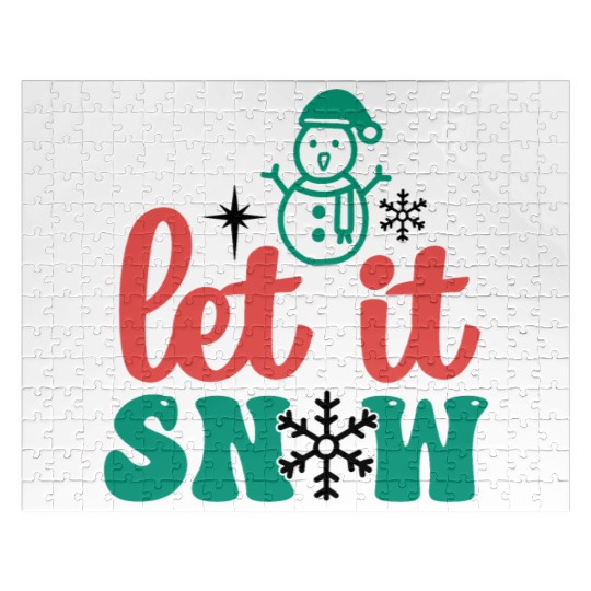 let it snow Jigsaw Puzzles