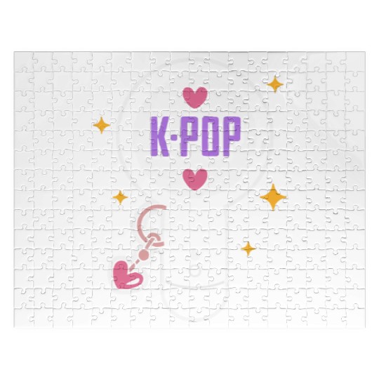 K-Pop Korean Pop Music South Korea Kpop Lightstick Jigsaw Puzzles