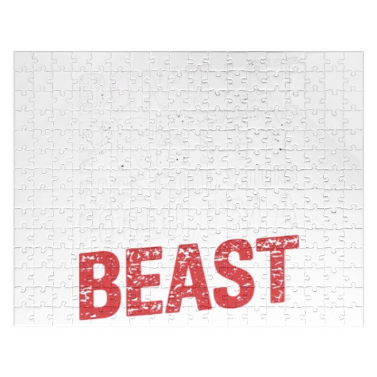 Don't Let Pretty Face Fool You Gym Workout Beast Jigsaw Puzzles